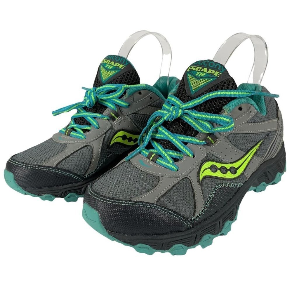 SAUCONY Womens Escape TR S15236-2 Gray Low Top Lace Up Running Shoes Size 7.5
